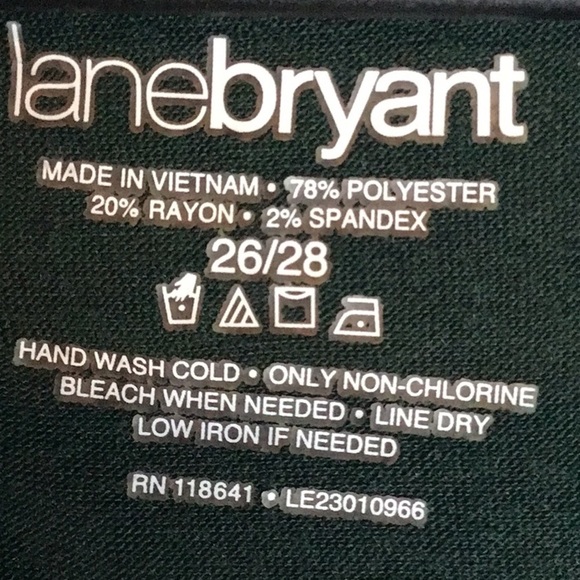 ✨Lane Bryant Green Sequin Top with Sparkling Details Size 26 - Picture 3 of 7